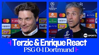 "THE DREAM IS NOT OVER" | Edin Terzić & Luis Enrique | PSG 0-1 Dortmund | UEFA Champions League