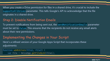 How to Share Files Without Notifications in Google Drive Using Apps Script