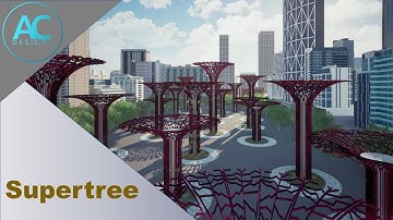 Supertree in Singapore (Gardens By The Bay)