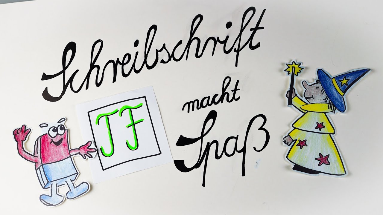 Schreibschrift T Und F Mit Zabi Und Radi Lateinische Ausgangsschrift Youtube