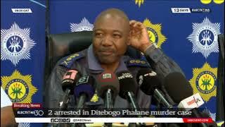 Ditebogo Junior Phalane I Gauteng SAPS briefing on two arrested in murder of 5-year-old boy