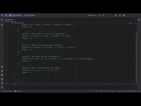 "Learn to Code a Python Quiz Game | Full Tutorial"