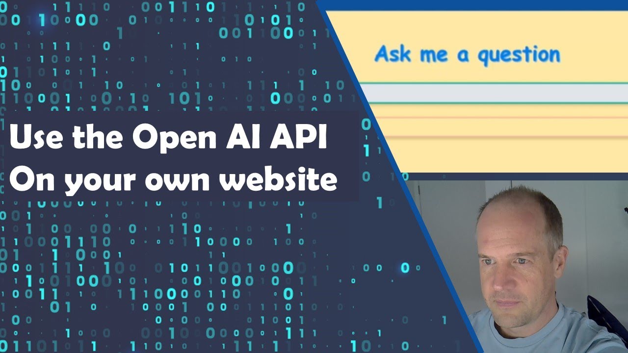 Use the OpenAI API and make a custom chatbot on your website