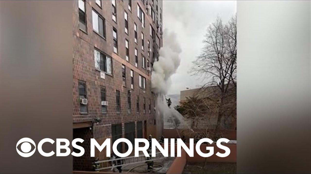 New York City apartment fire kills 19, including nine children, after