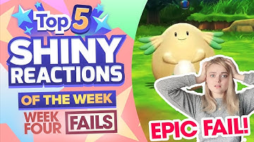 TOP 5 SHINY FAILS OF THE WEEK! Pokemon Let