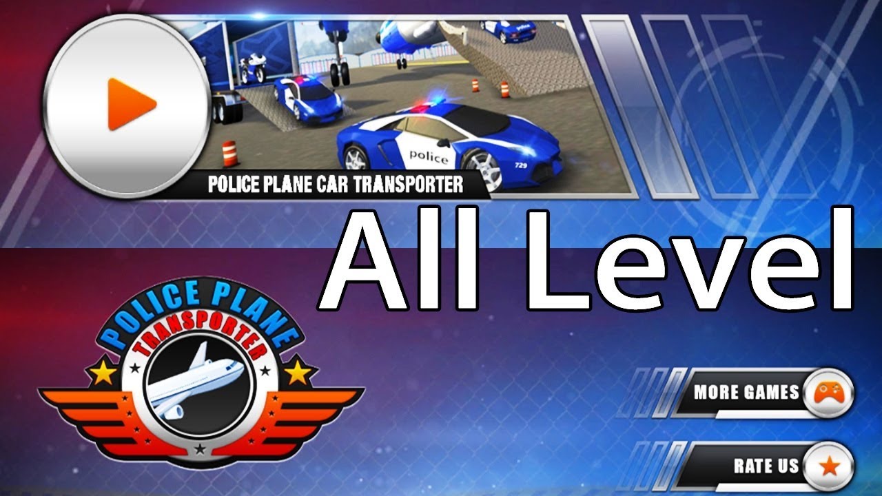 full game - Police Plane Transporter Game #5