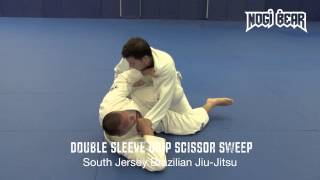 Double Sleeve Scissor Sweep Instructional with Andrew Riddles of SJBJJ - Nogi Bear AGL PGL