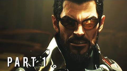 Deus Ex Mankind Divided Walkthrough Gameplay Part 1 (Intro)