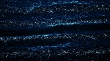 Sparkling Blue Particle Layers Stock Motion Graphics