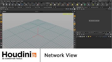 #Houdini Quick start. Network View