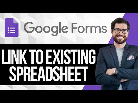 How to Link a Google Form in an Existing Spreadsheet