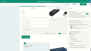 Making Formative and Summative Assessment in Microsoft Forms