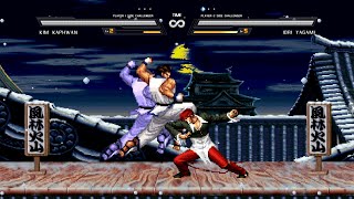 KOF Mugen  Kim Kaphwan Vs Iori Yagami || Can Kim Take Down Yagami's Insanity ? Abnormal Fighting