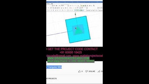 Microstrip Patch Antenna with Triangular Slits