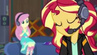 Sunset Shimmer And Fluttershy Play Super Smash Bros Ultimate