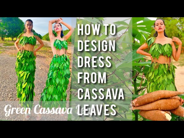 dress with leaves design Adorable Leaf Dress Drawing