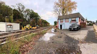 MBTA Fitchburg Line Approaching ￼Clematis Brooks 