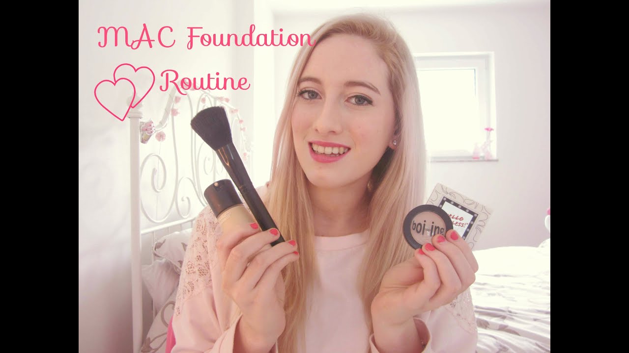 ♡ MAC Mineralize Foundation Routine - Dry, Acne-Prone, Pale Skin ♡