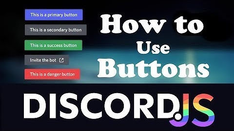 How to Make Discord Buttons V13 | Basic Interaction | Interaction Part 1