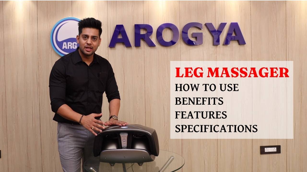 Leg Massager Foldable - ARG 7000 | How to Use - Features, Benefits, Specifications | Dual Panel