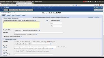 Use of NCBI BLAST for two sequences (pairwise alignment)