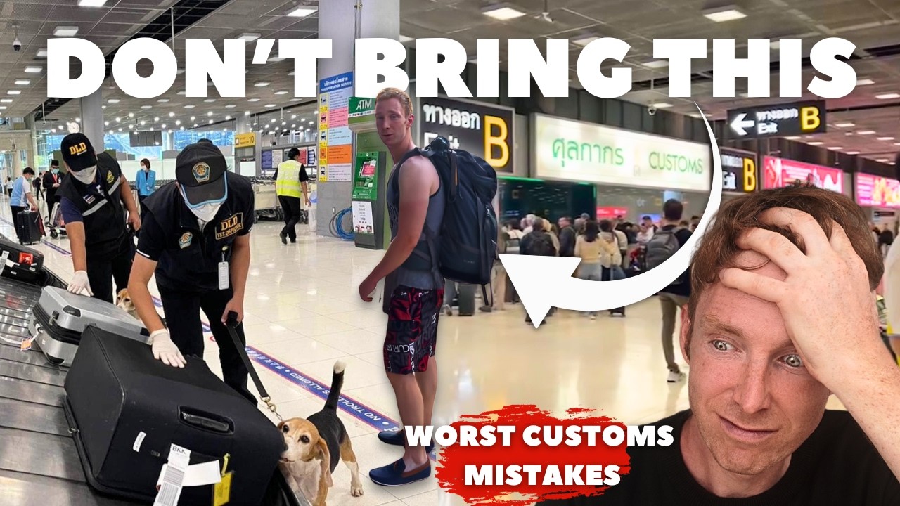 Не ввозите эти 15 запрещенных и запрещенных предметов в ТАИЛАНД (на английском языке с субтитрами)