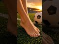 Soccer Field Sunset | Golden Hour On The Pitch Pedicure