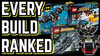 EVERY Aquatic LEGO Batman Vehicle RANKED