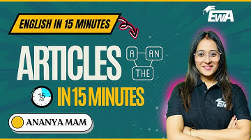 Articles in JUST UNDER 15 MINUTES🔥 | English With Ananya