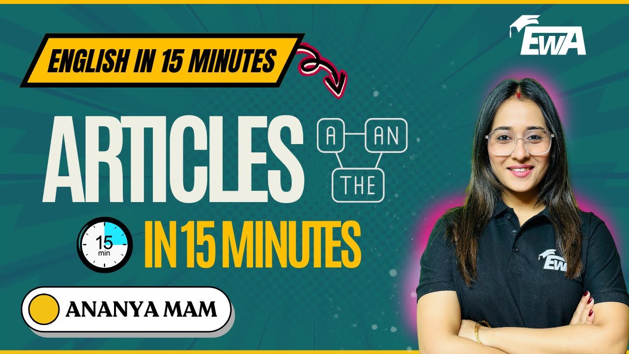 Articles in JUST UNDER 15 MINUTES🔥 | English With Ananya
