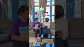 تحدي اللغات مع صديقتي الماليزية