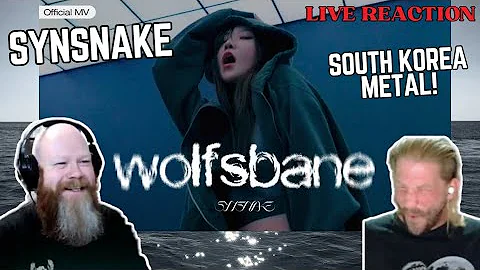 Did We Just Find Our New Fave Korean Metal Band!?  SYNSNAKE "Wolfsbane" Live Reaction! #SYNSNAKE