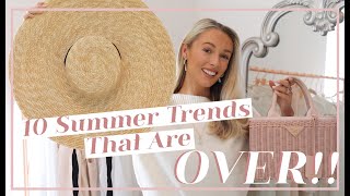 10 SUMMER TRENDS THAT ARE OVER! & What To Wear Instead // Fashion Mumblr