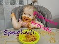 Pierwsze kroczki ucji i pierwsze spaghetti