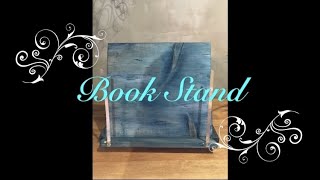〜BOOK STAND~　DIYで作るおしゃれな分解・折り畳み式　ブックスタンド！