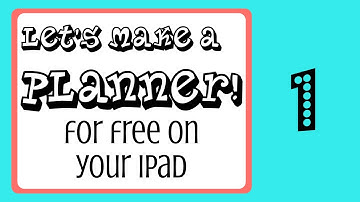 Part 1 - Creating the Canvas, Create a Digital Planner with Vectornator, Keynote and Procreate