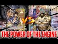 The power of the engine  blackyellow luffy vs black lucci op07 one piece card game