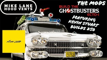 Build the Ghostbusters Ecto-1 - The Mike Lane Hood Vents Mod. 1/8 scale model build by Herocollector