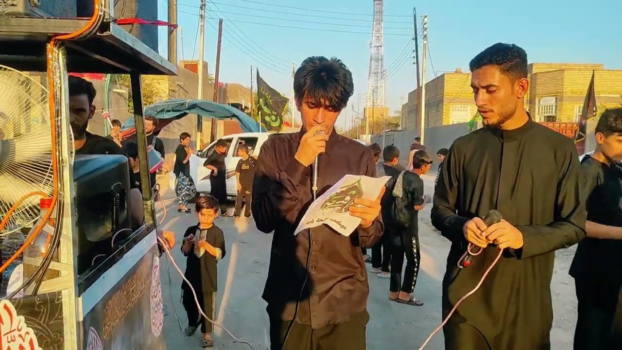 موكب دمعة رقية - ميسان _ناحية العزير- ١محرم ١٤٤٧ هـ 2025