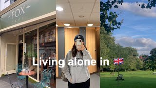 Living alone in UK 🇬🇧 #2 | University of Nottingham, First week of School, English Breakfast