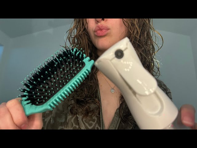 Doing My Hair Routine ASMR