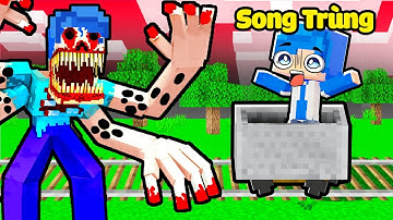Huy Noob Chaỵ Trốn Khỏi Song Trùng Trong Minecraft