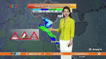 Dự báo thời tiết ngày mai 8/10/2023 | Thanh Hóa tới Quảng Bình mưa giông | VTVWDB