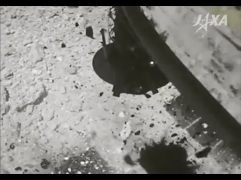 Hayabusa-2 Landing/Impact on Ryugu Asteroid - at different speeds