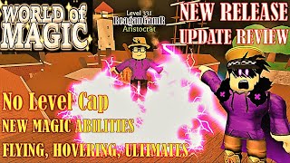 Roblox World of Magic Update How to use new abilities