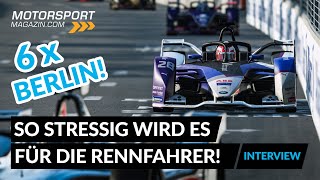 Neuer Formel-E-Kalender: 6 Berlin-Rennen in 9 Tagen! Nachgefragt bei Max Günther