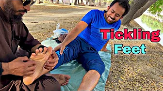 Relaxing ASMR Legs & Foot Massage Tickling Therapy For Tingly Relaxation And Stress Relief"