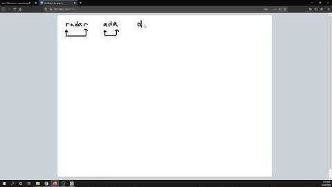 Programming Example: Recursion, Palindromes