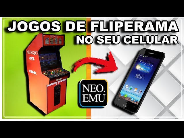 Pacotão de Games com Emuladores + Emulador de Fliperama e NEO GEO