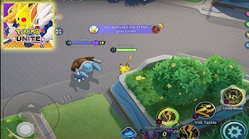 Pokémon unite pikachu IPad Pro gameplay || (Android / iOS)walkthrough Part 5